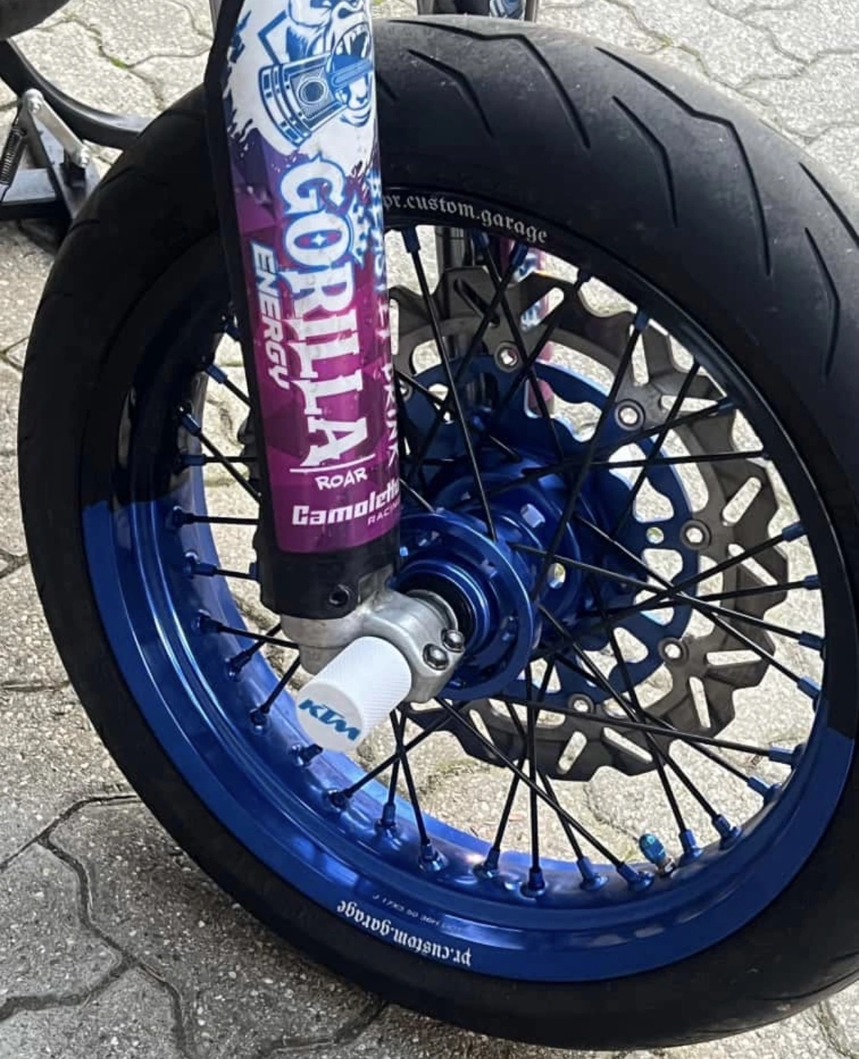 Tamponi Set da 4 — componente moto stampato in 3D zero.forge