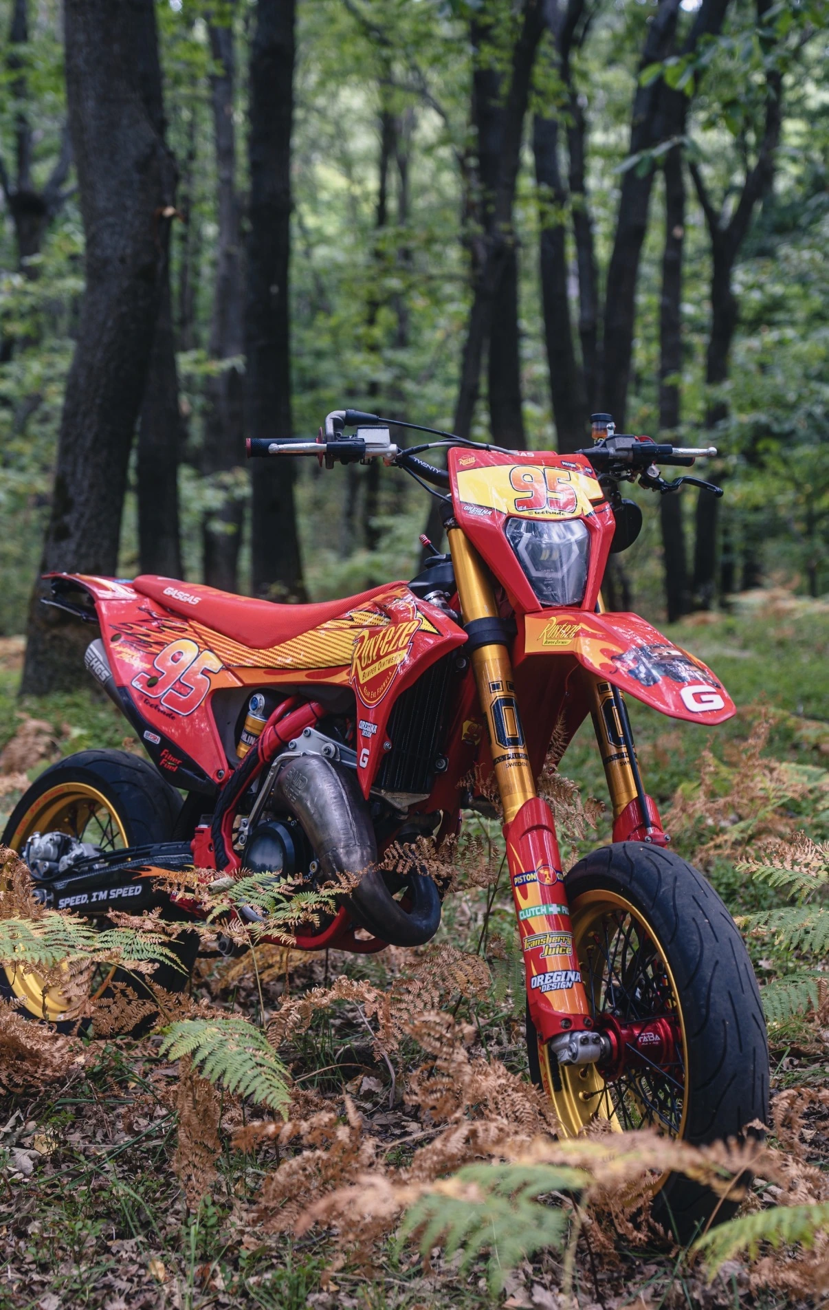 Grafiche moto — componente moto stampato in 3D zero.forge